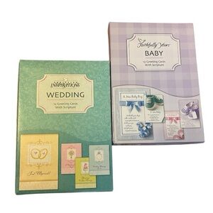 Wedding and Baby Greeting Cards Set